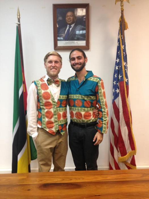 PC swear in the Pebane Boys