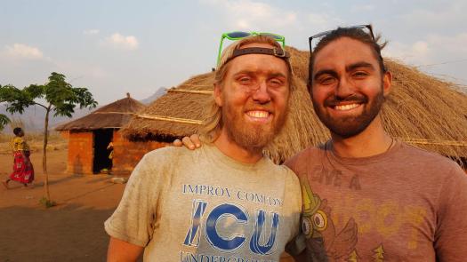 John and Ari after Namuli